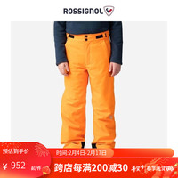 ROSSIGNOL 卢西诺男童滑雪裤 防水透气防寒 橘黄色 12