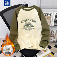 唐狮 TONLION女圆领卫衣WP 军绿 S