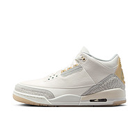 AIR JORDAN 正代系列 Air Jordan 3 Retro Craft 男子篮球鞋 FJ9479-100 象牙白/薄雾灰/奶白色 40.5