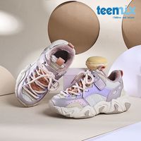 天美意(TEENMIX)天美意童鞋儿童加绒运动鞋女童秋冬季加厚保暖棉鞋二棉 粉色 加绒 28码