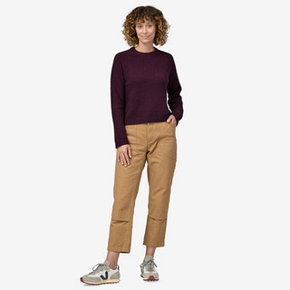 巴塔哥尼亚（Patagonia）   Recycled Cashmere Top 女士羊毛衫保暖卫衣秋冬款舒适打底衫 BSNG XS