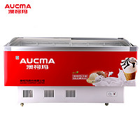 AUCMA 澳柯玛 SD-532升卧式岛柜展示柜雪糕冰柜速食冷冻箱大容量商用超市
