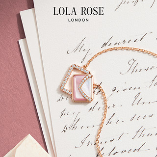 Lola Rose罗拉玫瑰情书项链女锁骨小众轻奢