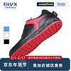 GLVX高尔夫球鞋男鞋旋钮运动鞋轻便舒适固定钉 K1黑色 42