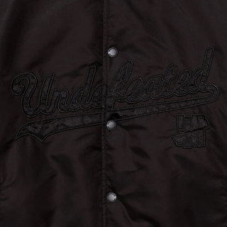 UNDEFEATED五条杠官方冬季新品经典刺绣LOGO棒球棉服 绿色 S