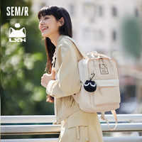 Semir森马双肩包男罗小黑联名2024