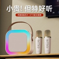 金运 KINYO k12话筒音响一体麦克风唱歌K歌无线蓝牙音箱家用家庭ktv套装