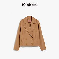 Max Mara 麦丝玛拉 女士短款大衣 6041034106 驼色 34