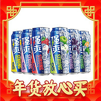 年货不打烊、88VIP：RIO 锐澳 洋酒强爽500ml*6罐+赠气泡水330ml*4罐