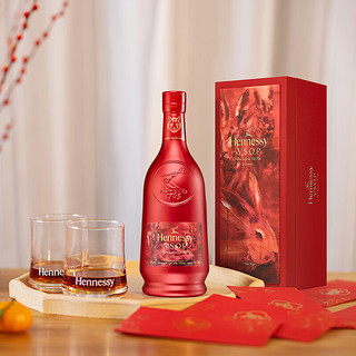 轩尼诗（Hennessy）VSOP(节)兔年严培明限量款礼盒700ml白兰地 高华仕 700mL 1瓶