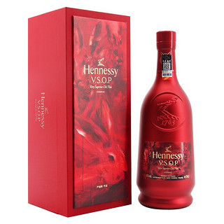 轩尼诗（Hennessy）VSOP(节)兔年严培明限量款礼盒700ml白兰地 高华仕 700mL 1瓶