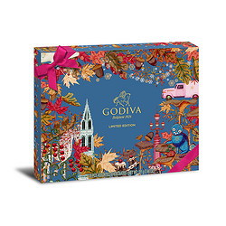 GODIVA 歌帝梵 比利时匠心巧克力礼盒 (18颗装)原装进口零食生日春节年货礼盒