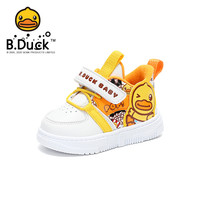 B.Duck bduck小黄鸭童鞋棉鞋儿童加绒运动板鞋小童软底休闲鞋子