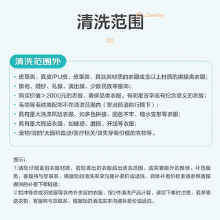 京东洗衣 服务 价值2000元以下棉服/羽绒服/衬衫/外套等 上门取送 衣服任洗 2件