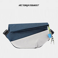 victoriatourist 维多利亚旅行者 斜挎包男士单肩包潮流胸包邮差包大容量骑行单肩背包挎包V5033