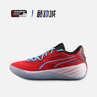 PUMA 彪马 ALL-PRO NITRO 白蓝 男子低帮实战篮球鞋 379081-03