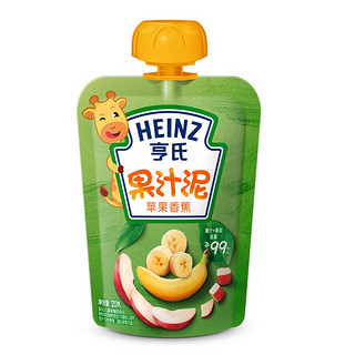 Heinz 亨氏 苹果香蕉水果泥120g