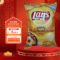 乐事（Lay's）韩国芝士辣烤鸡味薯片54g 休闲零食膨化食品新年分享年货