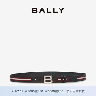 BALLY/巴利【】24春夏男士拼色皮革腰带6306667 拼色 100