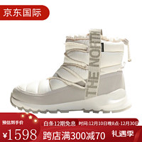 北面(The North Face) 防水系带中筒户外靴 女款 白色 36 单层