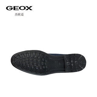 GEOX杰欧适男鞋2024年早春商务正装皮鞋WALK PLEASURE U45CGB 海军蓝C4002 39