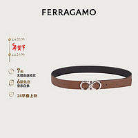 菲拉格慕（Ferragamo）男棕色双面皮带0770941_C  _115 115（3尺3）