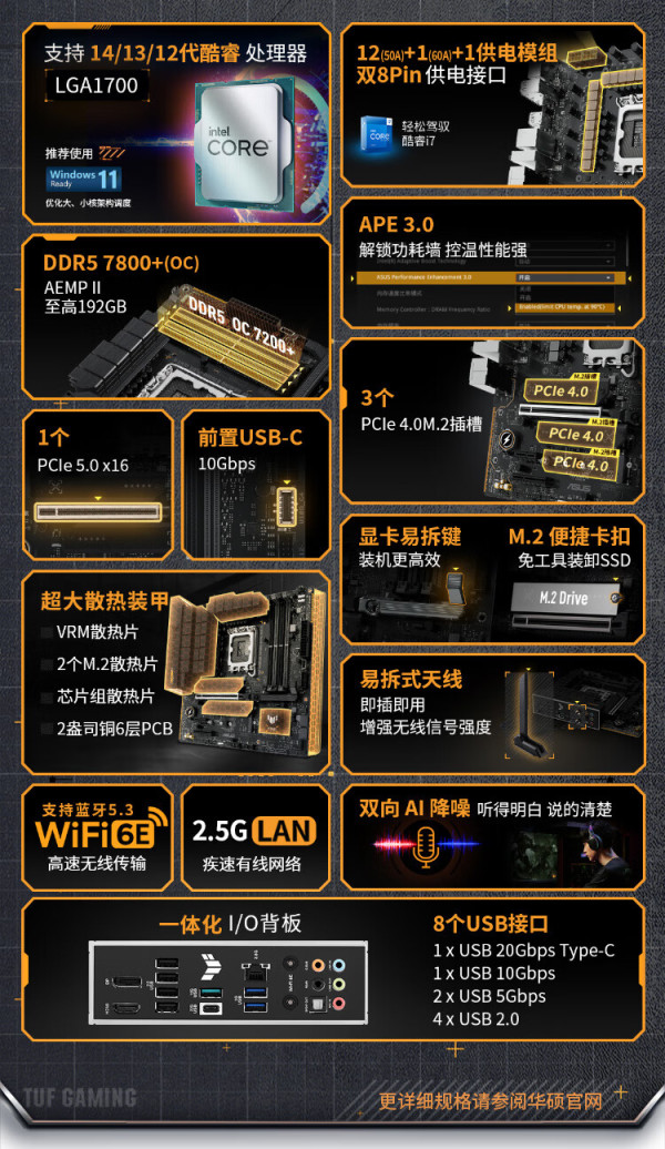 b650重炮手参数