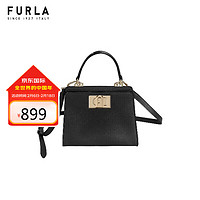 FURLA 芙拉 女士手提包WB00677 黑色 mini