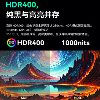 泰坦军团 34英寸准4K曲面电竞显示器OLED带鱼屏175Hz 0.03ms HDR400电竞显示屏 10.7亿色 M34E9R 无线充电底座 KVM