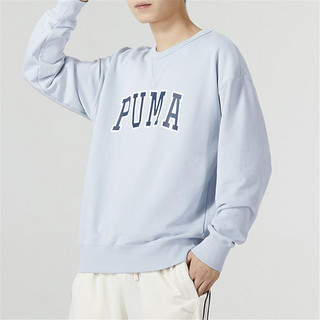 PUMA 彪马 男装女装时尚保暖圆领卫衣套头衫舒适保暖休闲运动卫衣上衣