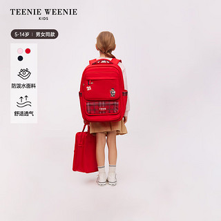 Teenie Weenie Kids小熊童装24早春男女童大容量多口袋双肩书包 粉色 M