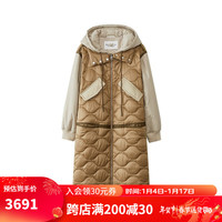 Marc O'Polo/MOP秋季联名撞色外套女士 戈壁棕739 34/160