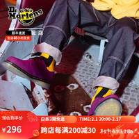 Dr.Martens马汀博士1461ICEDII女士紫色透明底3孔马丁单鞋