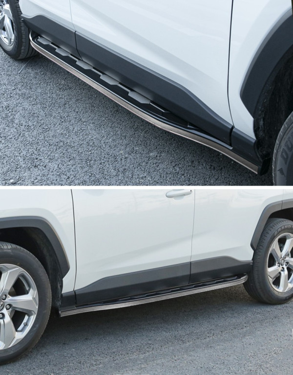 莎米特 适用丰田荣放脚踏板 威兰达汽车用品原厂上车脚踏板改装装饰