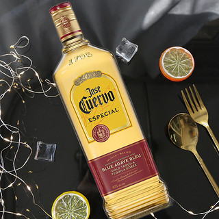 JOSE CUERVO 豪帅快活 特醇金标龙舌兰酒墨西哥洋酒 40度 1000ml年货