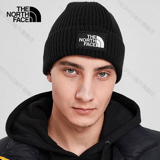                                                                                                                                                                                 北面（The North Face）冷帽男女通用户外保暖针织毛线帽3FJX 3FJX-JK3_黑色(无内衬) 均码