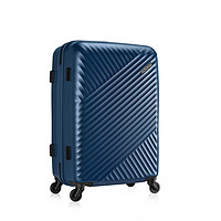 美旅 条纹拉杆箱女大容量耐用行李箱 20寸