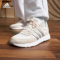 抖音超值购：adidas 阿迪达斯 官网女款舒适运动休闲低帮跑步鞋 adidas RUN 60s FZ0959