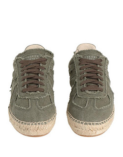 女式 玛吉拉 Espadrilles系列 做旧草休闲鞋 多色可选