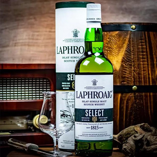 拉弗格（Laphroaig）单一麦芽威士忌酒 苏格兰洋酒 拉佛格海外原瓶艾雷岛海风泥煤 拉弗格精选 700mL 1瓶