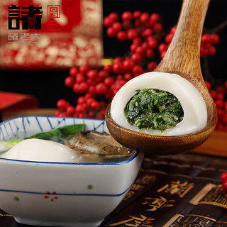 诸老大 速冻荠菜猪肉汤圆360g 60g*6个生鲜甜品 大汤圆元宵 冬至汤圆