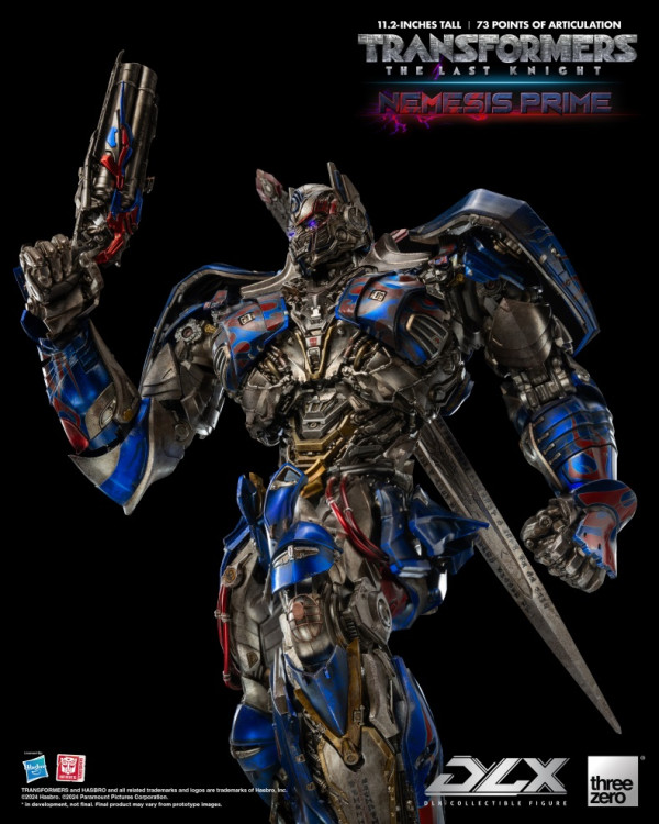 threezero 《变形金刚:最后的骑士》暗黑擎天柱 DLX系列收藏级可动模型
