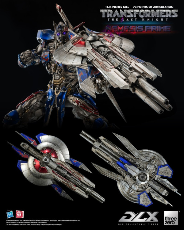 threezero 《变形金刚:最后的骑士》暗黑擎天柱 DLX系列收藏级可动模型