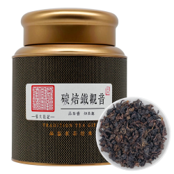 張大花記 碳焙铁观音茶叶 精美铁罐 1罐 250克