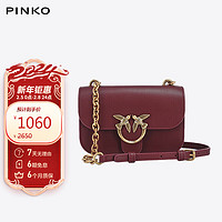 PINKO 品高 奢侈品女包MINI飞鸟包单肩斜挎燕子包 婚包 红色 情人节礼物