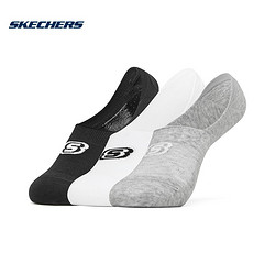 SKECHERS 斯凯奇 中性船袜 L222U018-0055 M