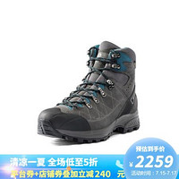 SCARPA 思卡帕 徒步鞋男  冈仁波齐 穿越版 GTX防水高帮户外登山鞋61056-200 鲨鱼灰拼蓝 42