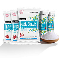 yanjing 燕晶 2袋装海盐未加碘食用盐天然调味品精盐400g/袋 400g/2袋