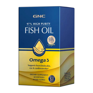 GNC鱼油女生omega3深海鱼油人用养发鱼肝油