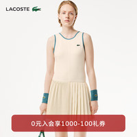 法国拉科斯特 LACOSTE女士24春季新款舒适透气网球服运动连衣裙